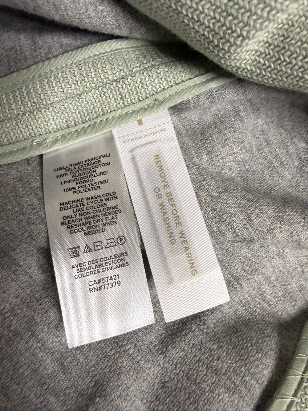 Ann Taylor Petite Sage Green Textured Blazer Jacket 6P NWT - Picture 5 of 5